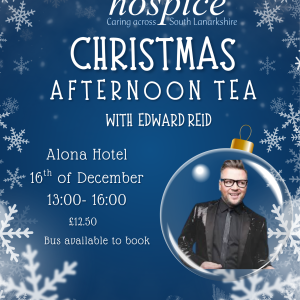 Kilbryde Hospice Festive Afternoon Tea